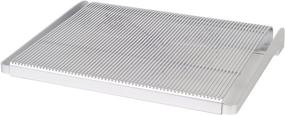 img 4 attached to 💻 15-дюймовый ноутбук охлаждатель: Silverstone Tek ультралегкий алюминиевый охлаждающий коврик с низким уровнем шума 200 мм вентилятором (NB04S)