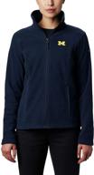 columbia college michigan wolverines collegiate women's clothing for coats, jackets & vests logo