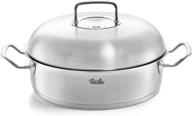 fissler pure profi collection stainless metal lid logo