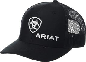 img 3 attached to 🧢 ARIAT Men's Offset Logo Richardson 112 Snapback Cap: Upgrade Your Style with a Striking Hat!