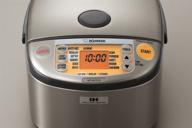 🍚 zojirushi np-hcc18xh induction heating system rice cooker and warmer - efficient 1.8 l stainless dark gray appliance логотип