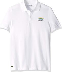 img 1 attached to Lacoste Graphic Regular Pique Medium Men's Clothing in Shirts