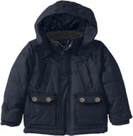 urban republic little hooded puffer boys' clothing logo