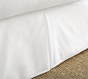 img 2 attached to Ienjoy Home Collection Pleated Skirt Bedding for Bed Skirts