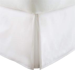 img 4 attached to Ienjoy Home Collection Pleated Skirt Bedding for Bed Skirts