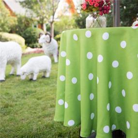 img 1 attached to Poise3EHome Waterproof Spillproof Tablecloth Afternoon: Premium Protection for Mess-free Dining