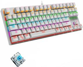 img 4 attached to Mechanical Gaming Keyboard Anti Ghosting Backlit Mac