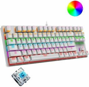 img 1 attached to Mechanical Gaming Keyboard Anti Ghosting Backlit Mac