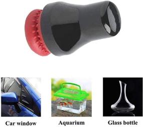 img 2 attached to 🐠 LZJZ Acrylic Fish Tank and Small Glass Tank Magnetic Algae Scrubber - Strong Magnetic, Precision Cleaning, Scratch-Free & Non-Slip