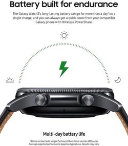 img 1 attached to SAMSUNG Galaxy Watch 3 - 45mm Smart Watch with Advanced Health Monitoring 🕰️ & Fitness Tracking, GPS, Bluetooth & Long-Lasting Battery - Mystic Black (Unlocked LTE, US Version)