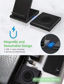 img 2 attached to Hoidokly Wireless Charger Charging Samsung Portable Audio & Video