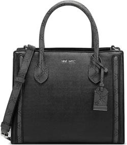 img 3 attached to 👜 Stylish and Spacious: Discover the Nine West Aidenne Satchel