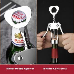 img 3 attached to Corkscrew Opener，Wine Corkscrew，Wine Openers，Wing Suitable