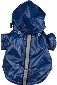 img 3 attached to Reflecta Sport Adjustable Water Resistant Pet Rainbreaker Dogs and Apparel & Accessories