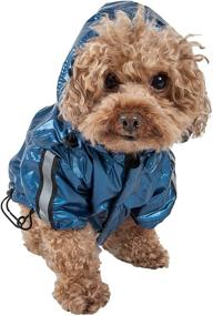 img 4 attached to Reflecta Sport Adjustable Water Resistant Pet Rainbreaker Dogs and Apparel & Accessories