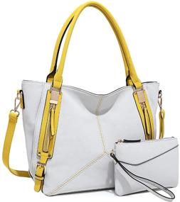 img 4 attached to Fashion Handbags Shoulder Satchel Handbag