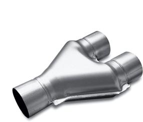 img 1 attached to 🔧 Magnaflow 10798 Stainless Steel Satin Y-Pipe Exhaust