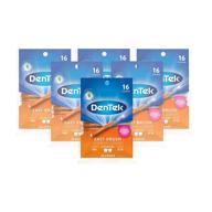 🦷 dentek easy brush interdental cleaners, teeth cleaning brushes, standard size, mint flavored, 16 count, 6-packs logo