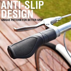 img 2 attached to 🚲 MARQUE Ergo Bike Handlebar Grip: Enhanced Replacement for Twist Shifters – Seamless Compatibility with Standard and Twist Shifters – Easy to Cut Design