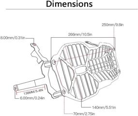 img 1 attached to 🔦 Защитная решетка фары R1200GS: подходит для R1200GS 2013-2016, R1200GS ADV 2013-2018 и R1200GS LC 2013-2016.