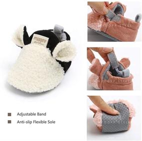 img 2 attached to 👟 LAFEGEN Slipper Newborn Booties: Stylish & Comfortable Shoes for Toddler Boys' Slippers