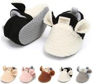 👟 lafegen slipper newborn booties: stylish & comfortable shoes for toddler boys' slippers logo