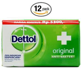 img 2 attached to 🧼 Дезинфицирующее мыло Dettol для рук и тела, оригинальная формула, 110 г/3.88 унции - набор из 12 штук: Ваша максимальная защита от бактерий!