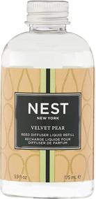 img 2 attached to 🍐 NEST Fragrances Velvet Pear Reed Diffuser Refill, 5 fl oz