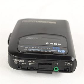 img 2 attached to 🎧 Sony Walkman FM/AM AVLS WM-FX101: Anti-Rolling Mechanism Radio Cassette Tape Player