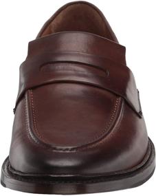 img 3 attached to Frye Men's Cognac Penny Loafer Shoes for Men