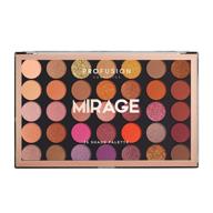🎨 profusion cosmetics mirage palette - long lasting 35 shade palette with ultra-soft, smooth, and skin-friendly formulation logo