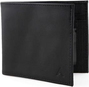 img 4 attached to 👝 Allett RFID Blocking Leather Wallet - Essential Men's Accessories