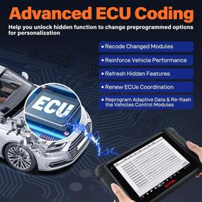 img 3 attached to Enhanced Autel MaxiSys MS906BT Scan Tool: Advanced Version of MaxiSys DS808 MP808 | Includes $60 Valued MV108 | ECU Coding | Bi-Directional Control | 31 Services | OE All Systems Diagnosis