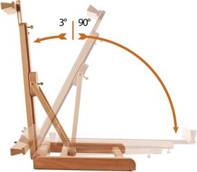 img 2 attached to 🎨 Mabef MBM-31 Table Top Easel: Enhancing Artistic Creativity with Compact Design