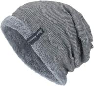 🧣 warm and cozy: llmoway winter beanie hat for men and women, with stretchy fit and fleece lining! logo