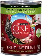 purina one true instinct adult wet dog food – smartblend for optimal nutrition logo