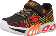 black little boys' skechers 400135l sneaker shoes logo