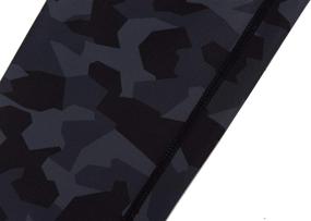 img 1 attached to 🏀 Компрессионные баскетбольные тайтсы для мальчиков - одежда PIQIDIG