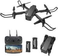 🚁 le-idea mini drone with camera for adults: capture stunning 2k uhd aerial shots, idea18 fpv 2.4ghz drone with advanced features - 3d flips, circle fly, optical flow, headless mode, 2 batteries for extended 26 min flight time, complete with carrying case logo