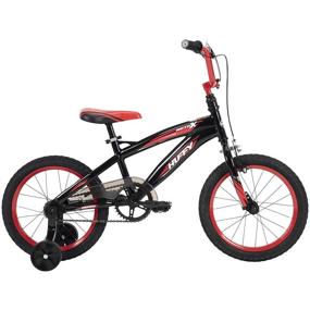 img 3 attached to 🚲 Huffy Moto X 18 Inch Kid’s Bike with Training Wheels - A Perfect Ride for Young Adventurers!