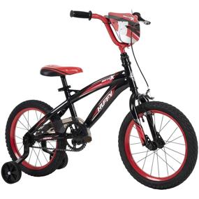 img 4 attached to 🚲 Huffy Moto X 18 Inch Kid’s Bike with Training Wheels - A Perfect Ride for Young Adventurers!