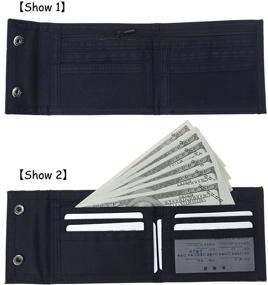 img 2 attached to 💼 JEMINAL Printed Bifold Wallet: Stylish Men's Wallet with Card Cases & Money Organizers