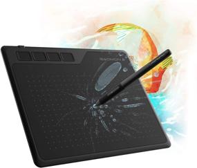 img 4 attached to GAOMON S620 6.5 x 4 Inches Graphics Tablet - High Precision 8192 Passive 🎨 Pen - Ideal for Digital Drawing, OSU, and Online Teaching - Mac Windows Android OS Compatible