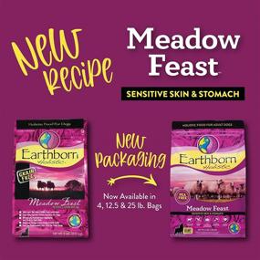 img 2 attached to 🐾 Elevate Your Dog's Health with Earthborn Holistic Meadow Feast Grain-Free Natural Dry Dog Food, 4 lb