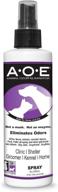 🐾 a.o.e спрей для удаления запахов животных: эффективное средство для устранения запахов анальных желез и мочи у собак и кошек логотип