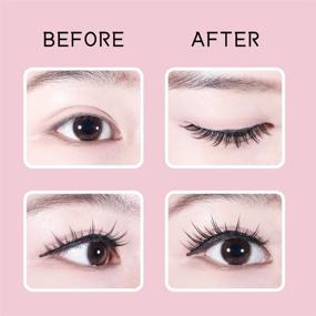 img 1 attached to 👁️ Beauty Showme Natural False Eyelashes Set: 50 Pairs, 5 Styles | Handmade, Reusable Comfortable Fake Lashes with Free Eyelash Tweezers and Glue