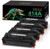 4-pack cavdle compatible 414a toner cartridge set for hp 414a w2020a w2021a w2022a w2023a printers logo