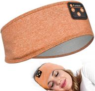 💤 ультра-мягкая беспроводная бандана с наушниками для сна perytong для тех, кто спит на боку - музыкальная спортивная бандана для сна - идеальные подарки для сна для мужчин и женщин логотип