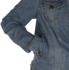 img 1 attached to Wrangler Womens Western Jacket Denim Women's Clothing for Coats, Jackets & Vests