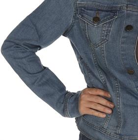 img 2 attached to Wrangler Womens Western Jacket Denim Women's Clothing for Coats, Jackets & Vests
